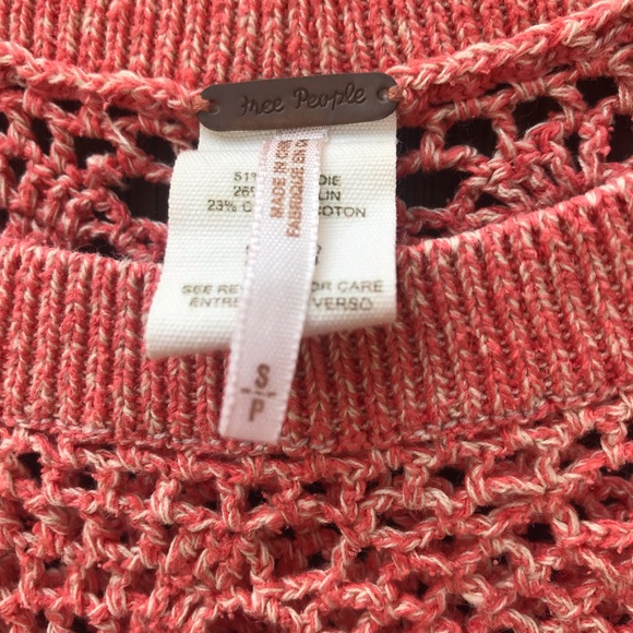 Free People Crochet Crop Top - Picture 3 of 4